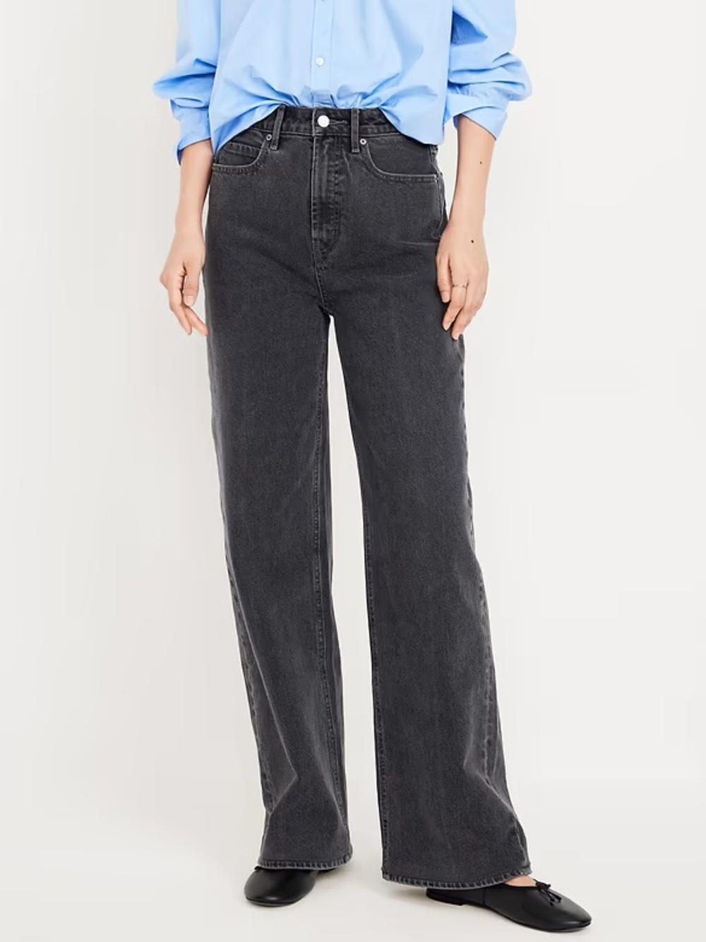 Old Navy Extra High-Waisted Wide-Leg Jeans